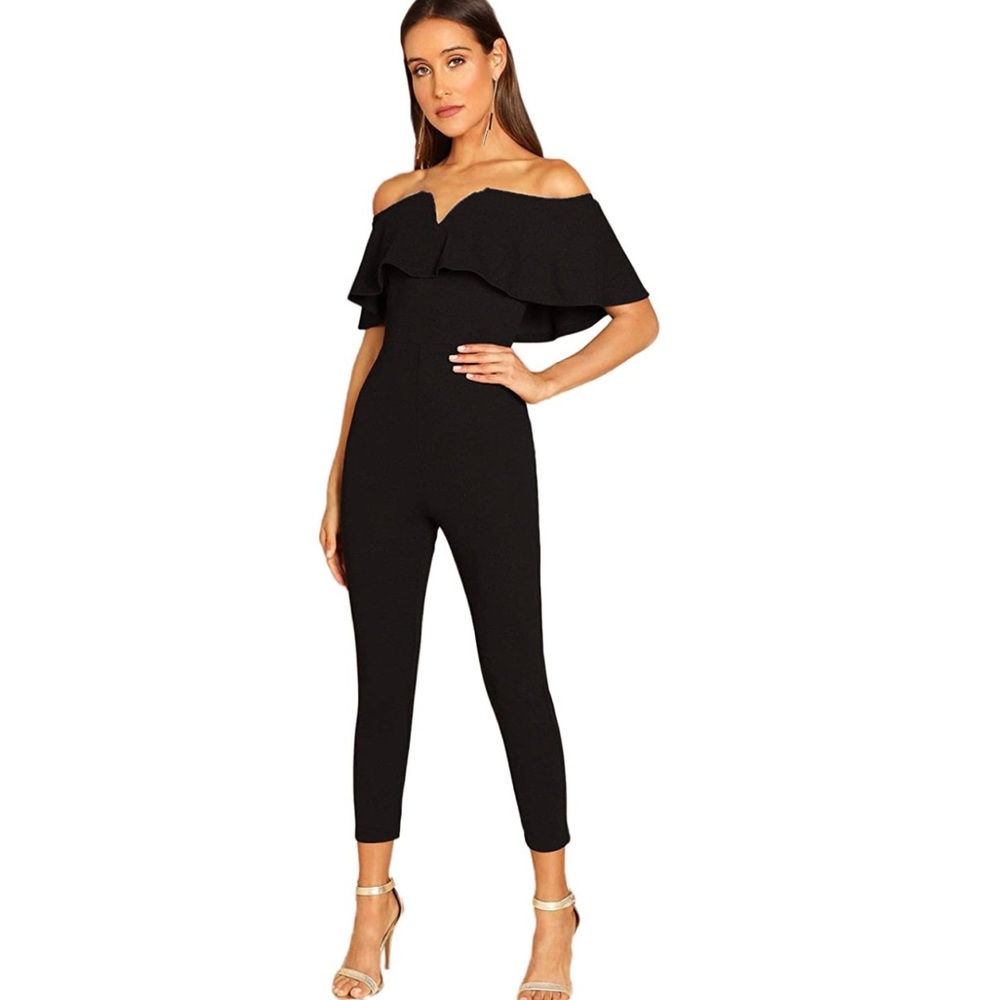 Black jumpsuit